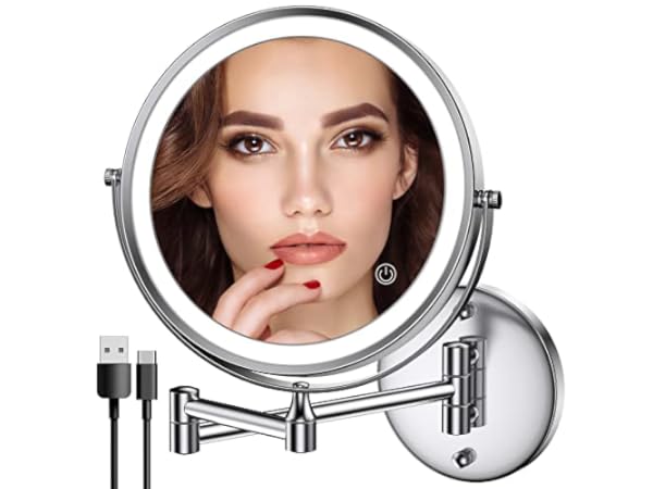 The 10 Best Wall Mounted Makeup Mirrors Of 2024 Reviews FindThisBest