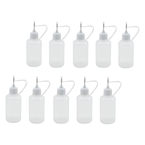 10 Pieces 30ml Precision Tip Applicator Bottle Needle Tip Glue