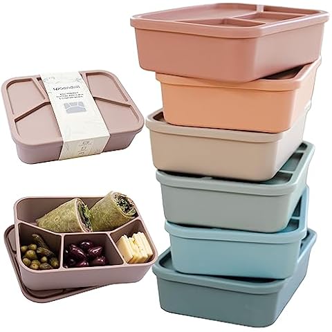 Ali + Oli - Leakproof Silicone Bento Box, Rose