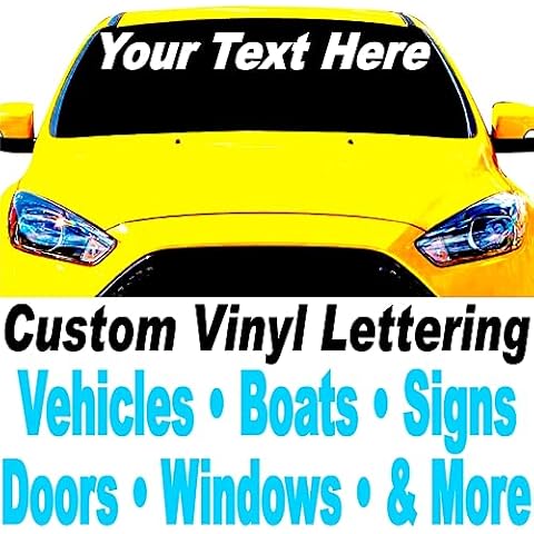  1060 Graphics - Custom Registration Number Stickers