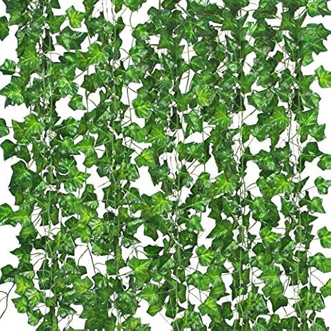 Fake Ivy Leaves Fake Vines Artificial Ivy Garland Greenery Hanging