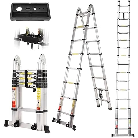 The 10 Best Telescoping Ladders with Wheels of 2024 (Reviews