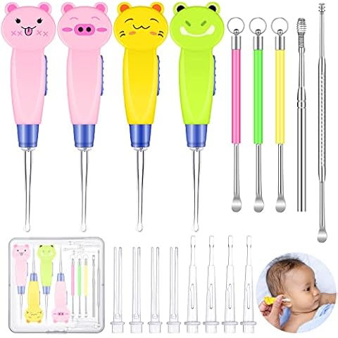 Ear Wax Removal, Manual Ear Irrigation Flushing System, Ear Wax Removal  Tool, Ear Cleaning Kit for Adults & Kids, Ear Wax Removal Kit Includes  Basin, Ear Cleaner, Towel, 31 Disposable Tips