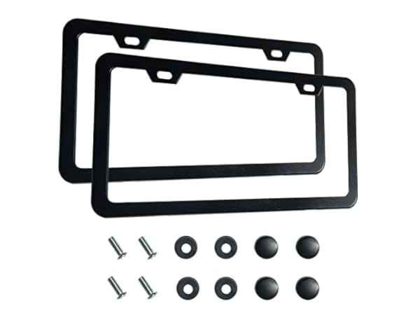 The 10 Best 2 Hole License Plate Frames of 2024 (Reviews) - FindThisBest