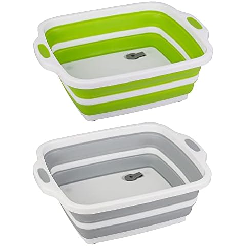 1pc Plastic Folding & Expandable Multifunctional Cutting Board With  Built-in Sink, Ideal For Outdoor Camping, Hiking, Convenient And Practical