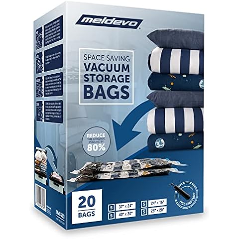 EFISH 8 Space Saver Bags - No Vacuum or Pump Needed - Roll-Up Compression Bags for Travel - Packing Bags - Travel Must Haves - Compressi, Size: 13 x 2 x 9