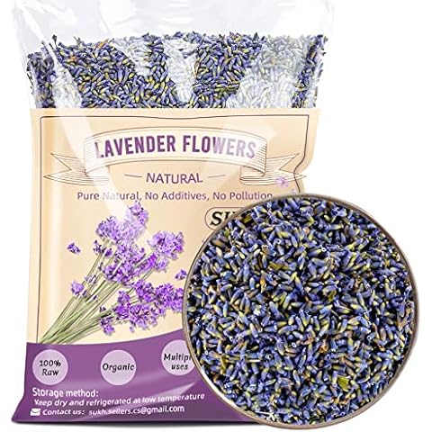 Ultra Essentials Lavender Dryer Bags, 6 Organic Sachets for Drawers and Closets, White