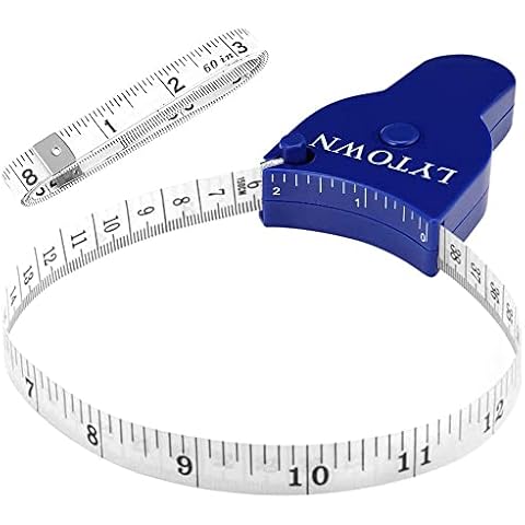  Lightstuff Basic Body Health Tools - Fat Caliper Plus Body Tape  Measure - Check Your Fat Percentage and Body Measurements at Home Without  Anyone's Help - Body Fat Charts and Instructions