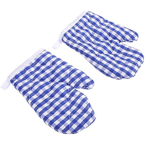 DOITOOL 2Pcs Kids Oven Mitts for Children Play Kitchen, Microwave