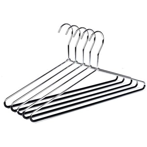 Timmy TIMMY Wire Hangers 50 Pack Coat Hangers Strong Heavy Duty Stainless  Steel Metal Hangers 16.5 Inch Ultra Thin Space Saving