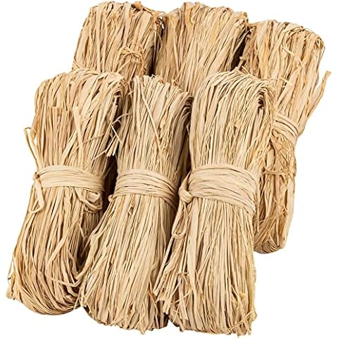 1 Roll Christmas Natural Raffia Paper Ribbon, Matte Twine Raffia Ribbon for  Gift Wrapping,1/4 Wide,218 Yards, Paper Decorative String for Gift  Wrapping, Crafts and DIY 