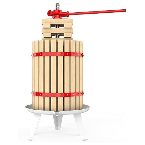 4.8 Gal Manual Presser Juicer Fruit Wine Press for Wine Making Juice  Vegetable