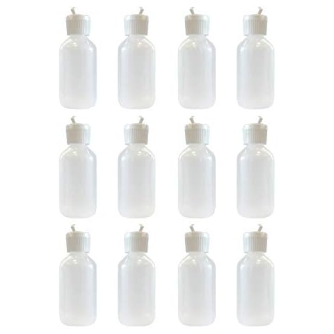 Bekith 12 Pack Travel Size Plastic Squeeze Bottles for Liquids