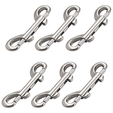 Extra Durable] 4.7” Double Ended Bolt Snaps Hooks 220LBS Weight