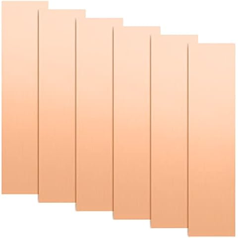 Flashing Kings 12x12 Copper Sheet Metal - Lead Free - (2) 16 Ounce 24  Gauge Copper Sheets