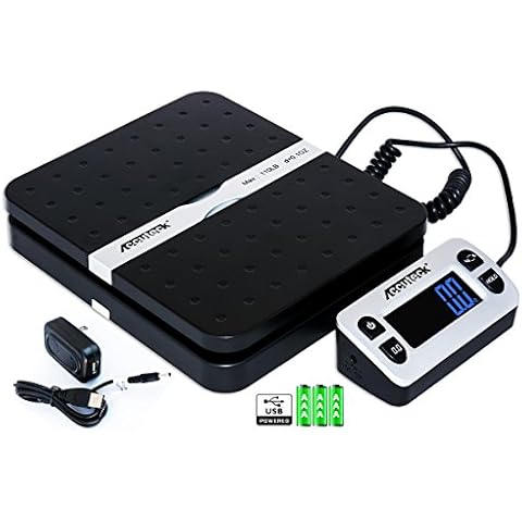 ACCUTECK A-CB440 440lb/200KG 0.05lb/50g Floor Scale by Weigh