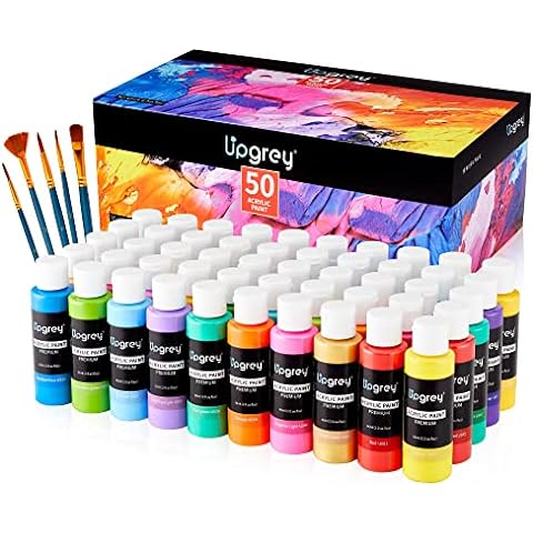  Acrylic Paint Set, Art Paints (2fl Oz60ml ) Crafts