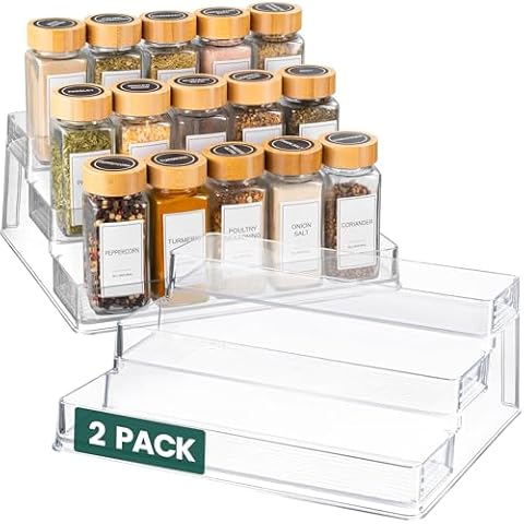 Acrylic Spice Racks