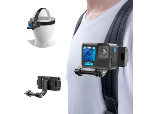 Action Camera Head Mounts Thumbnail