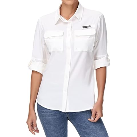 Activewear Button-Down Shirts for Women