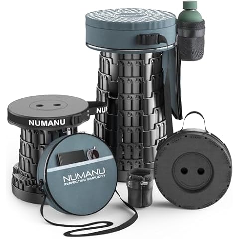 Adjustable Height Camping Stools