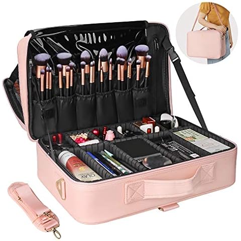 Adjustable Makeup Train Cases