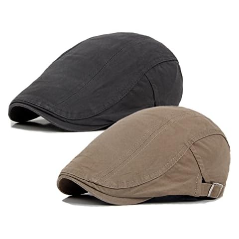 Adjustable Newsboy Caps for Men