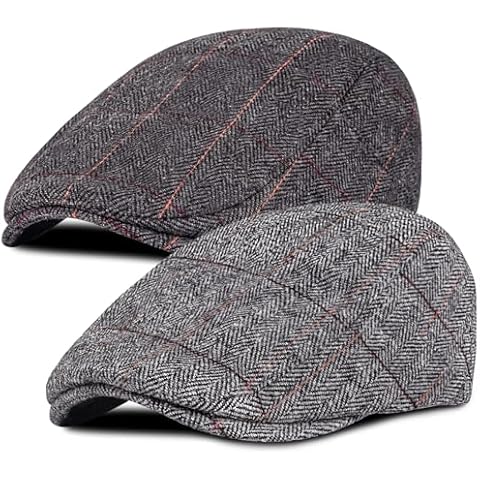 Adjustable Newsboy Caps for Men