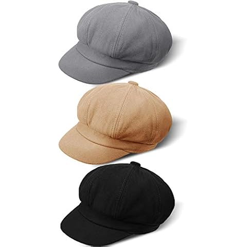 Adjustable Newsboy Caps for Women