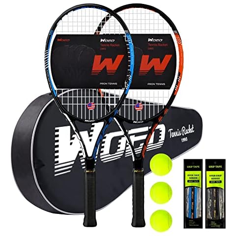 HIRALIY Adult Recreational 2 Players Tennis Rackets Macao