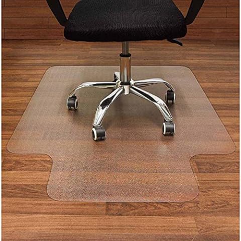 Gorilla Grip Office Chair Mat for Hardwood Floor, Slip Resistant Heavy Duty  Under Desk Protector for Floors, No Divot Plastic Rolling Computer Mats