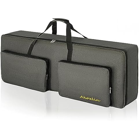 AKOZLIN Cable File Bag with Detachable Dividers, DJ Gig Bag Cord