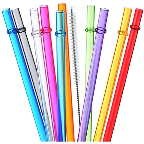 Tegion Cute Mini Short Pinch Test Passed 5.5 Replacement Reusable  Toddlers&Kids Silicone Straws for The First Years Take&Toss Spill Proof  Straw