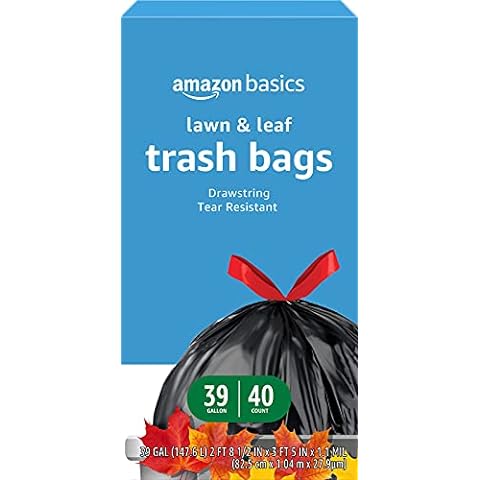 Paper Lawn Bags 30 Gallon (10 Count) for Leaf and Yard Clean-Up from Home Depot Durable and Tear Resistant Easy to Set Up Enhance Your Backyard