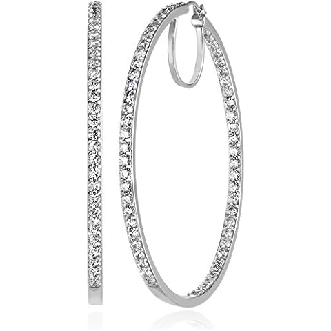 The 10 Best Platinum Hoop Earrings of 2023 (Reviews) - FindThisBest