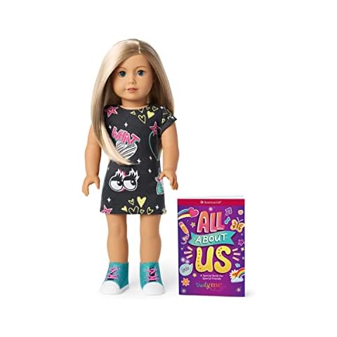 American Girl Truly Me Doll #80 with Brown Eyes, Textured Black Hair, Very  Deep Skin with Neutral Undertones