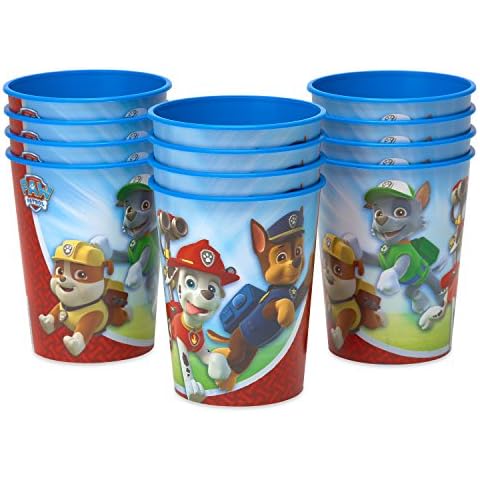 Glad for Kids Paw Patrol Paper Plates, 20 Count, 8.5 Inches , Disposable  Paw Patrol Plates for Kids , Heavy Duty Disposable Soak Proof Microwavable  Paper Plates for All Occasions Paper Plates