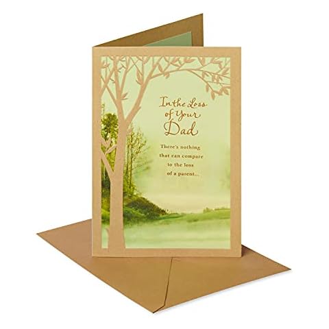American Greetings Sympathy Card for Loss of Father Cover