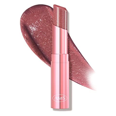  Oulac Moisture Peach Nude Lipstick - 2 in 1 lipstick & lip  Balm, Shimmer Soild Lip Gloss, Lightweight Smooth, Natural Look Best for  Dry, Cracked and Chapped Lips, Vegan 2.2g/0.07oz (