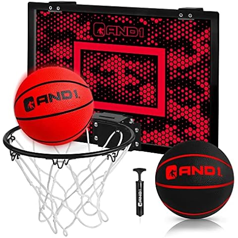 Majik Buzzer Beater Over The Door Hanging Mini Basketball Hoop for Indoor  Play