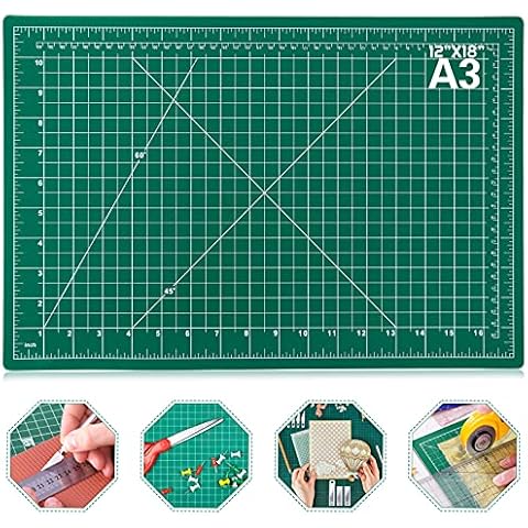  XNM Creations Premium Self Healing Cutting Mat - 24 Inches by  36 inches - A1, 3 Layer Quality PVC Construction - Dual Sided, Imperial and  Metric Grid Lines - Perfect for Cutting, Sewing, and Crafts