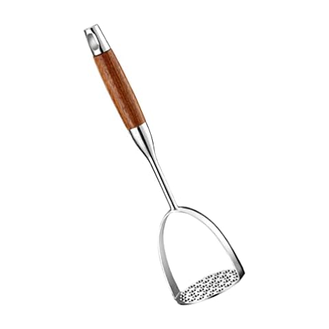 Mash Potato Masher Stainless Steel, Mashed Potatoes Masher Kitchen Tool,  Not Easy To Bent Easy To Use Sturdy Construction, Potatoe Masher Hand,  Avocado Masher, Bean Smashers, Potatoe Mashers 