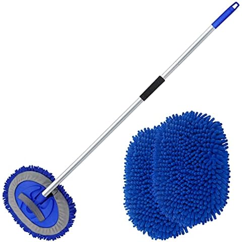 TB Anchor Car Cleaning Brush with Long Handle Best for Washing Your Car Truck RV Etc - Extends 60' Perfect for Hard to Reach places