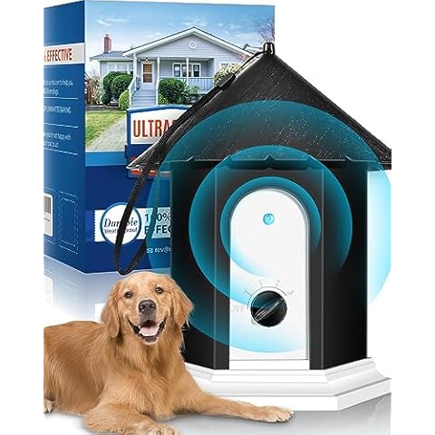 bubbacare dog barking control devices, 3 frequency anti barking device,  33ft ultrasonic dog barking contol devices, rechargeable stop d