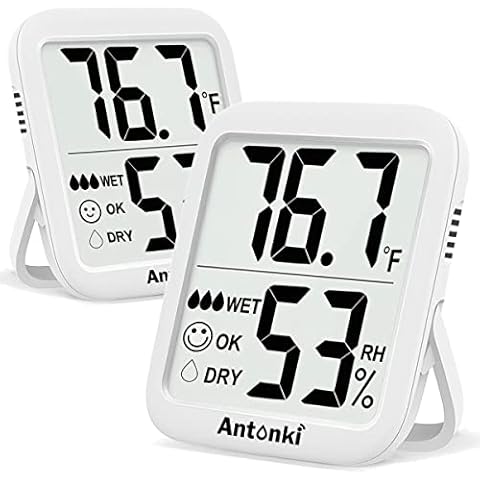 Room Thermometer Indoor,2 Pack High Precision Digital Baby Room Thermometer  Hygrometer,with Air Comfort Indicator,10S Accurate Update Once Humidity for  Homes, Offices, Greenhouse, Basement(White) - Yahoo Shopping