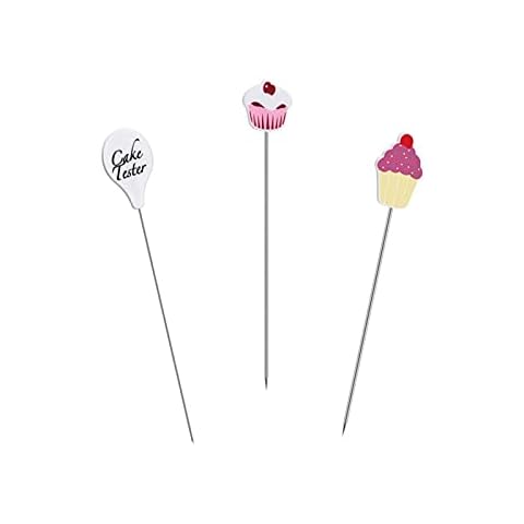  Cake Tester Needles Holiday Stainless Steel Reusable Cake  Testing Needles Practical Cake Tester Skewer Needles for Kitchen Home Bakery  Tools, 4 Pieces: Home & Kitchen