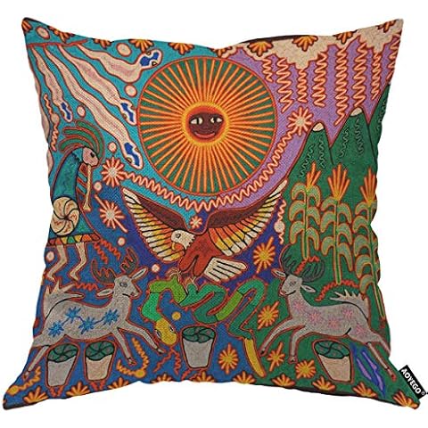 DII Black Aztec Print Pillow Cover (Set of 4)