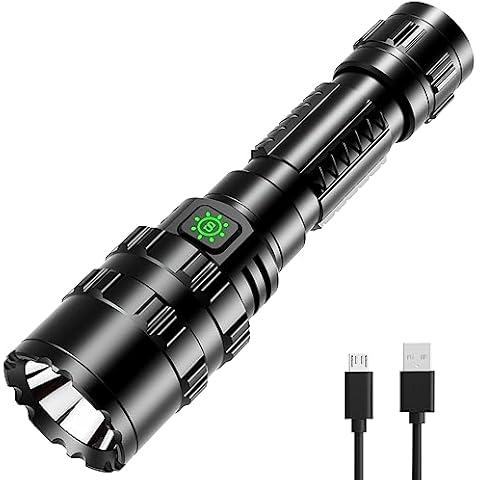 GearLight LED Flashlight Pack -2 Bright, Zoomable Tactical Flashlights with  High Lumens and 5 Modes for