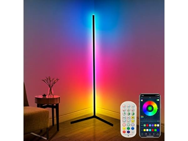 Best Deal for PESRAE Floor Lamp, Remote Control with 4 Color