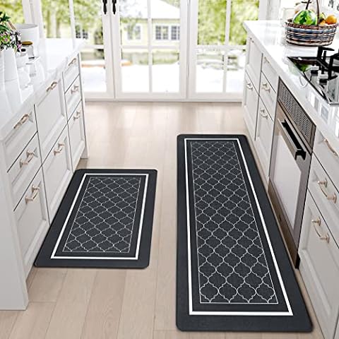  ASPMIZ Modern Kitchen Floor Mat Anti Fatigue Cushioned